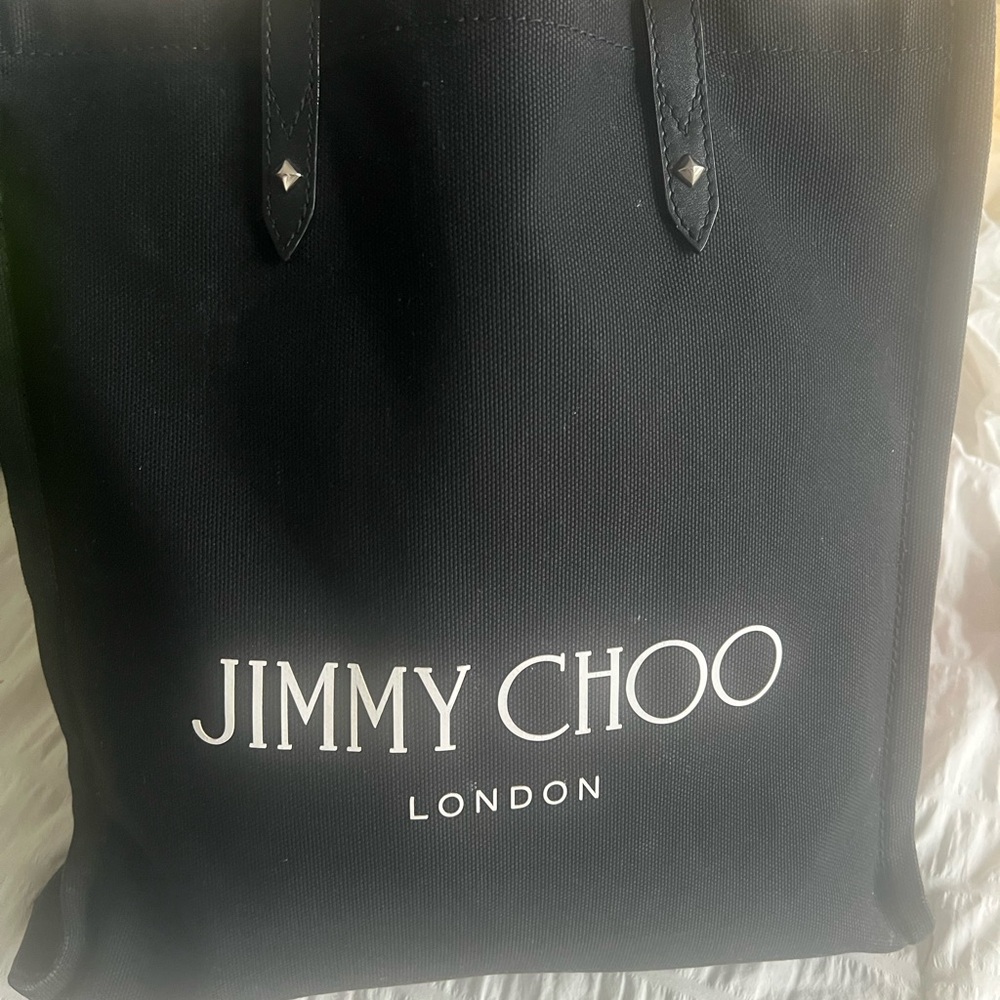 Jimmy Choo Black Tote Bag